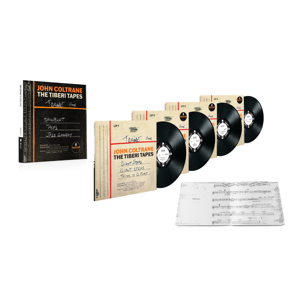 The Tiberi Tapes 4LP + FREE Posterzine® #03: John Coltrane