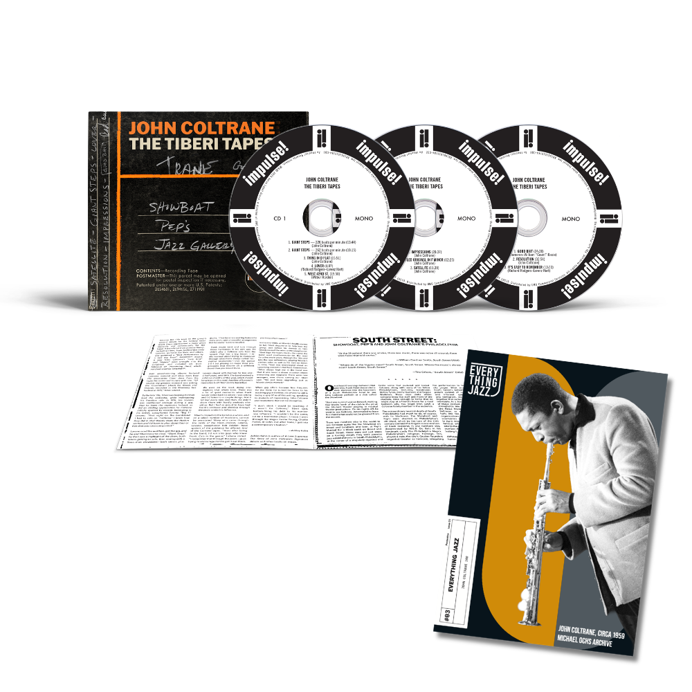 The Tiberi Tapes 3CD + FREE Posterzine® #03: John Coltrane