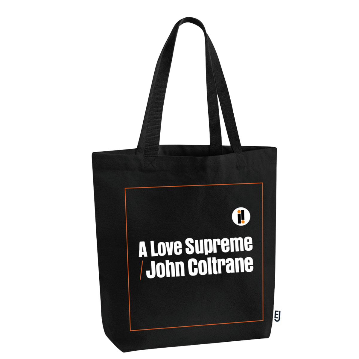 John Coltrane - A Love Supreme Tote Bag - Black