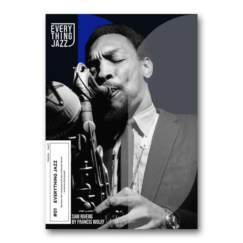 Posterzine® #01: 85 years of Blue Note Records, Joe Henderson Poster + Blue Note Constellation 12” x 12” Print (Exclusive
