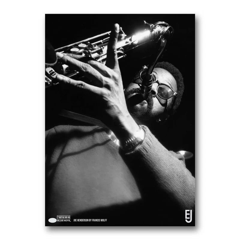 Posterzine® #01: 85 years of Blue Note Records, Joe Henderson Poster + Blue Note Constellation 12” x 12” Print (Exclusive