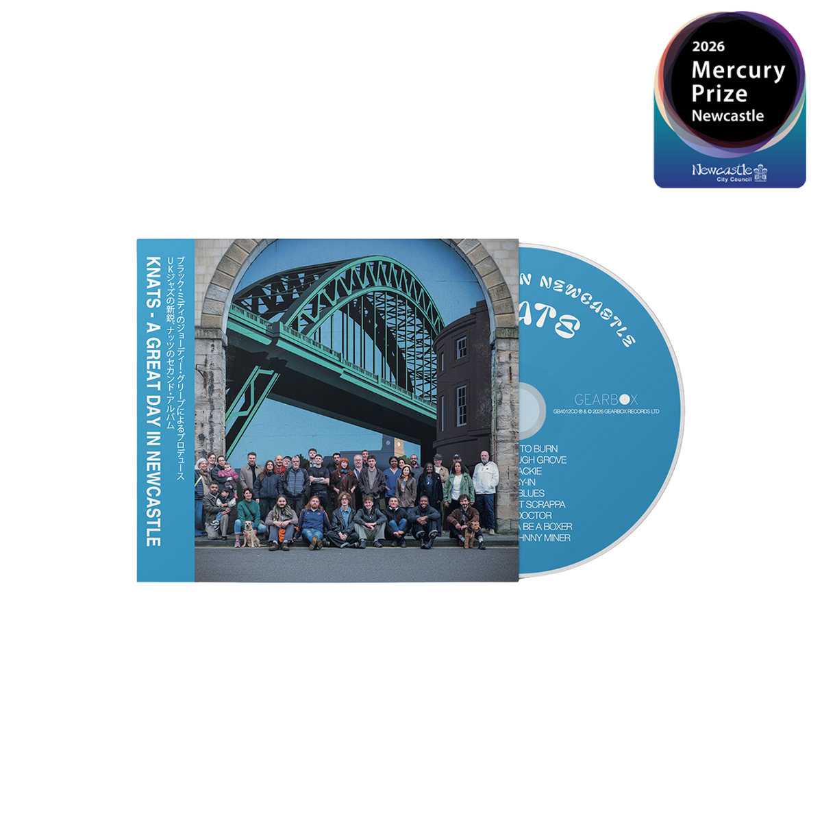 Knats - A Great Day In Newcastle: CD