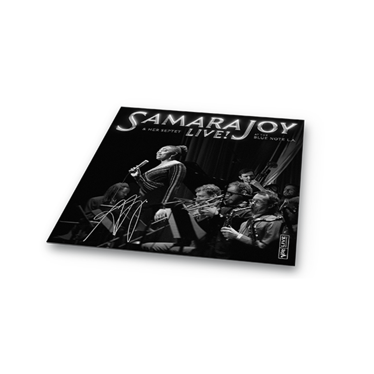 Samara Joy - Live At The Blue Note L.A. Signed Art Card