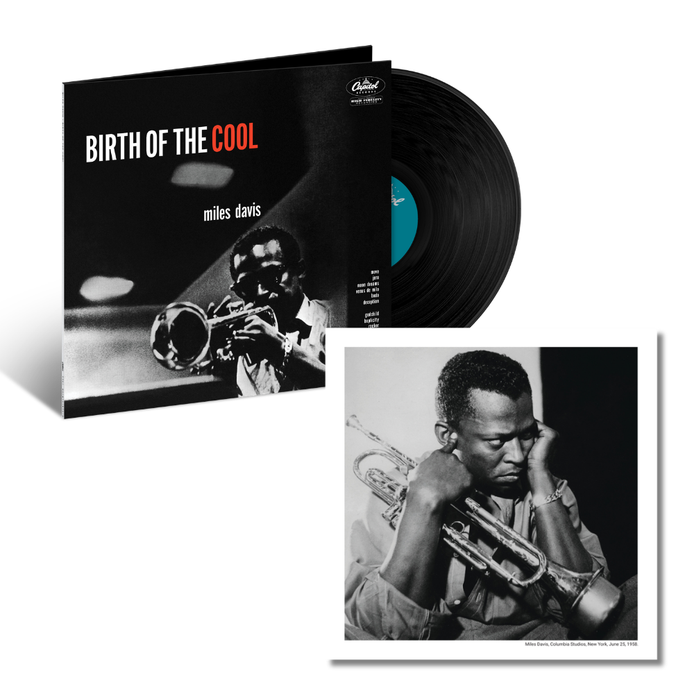 Birth Of The Cool (Blue Note Tone Poet Series) 1LP + 12" x 12" Miles Davis Litho Print (1958)
