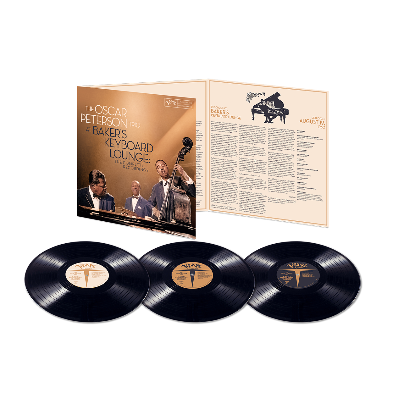Oscar Peterson Trio - At Baker’s Keyboard Lounge: The Complete Recordings: Vinyl 3LP