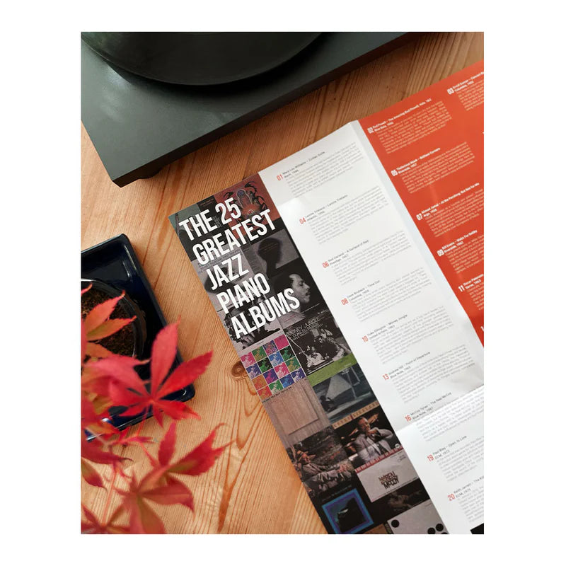 Posterzine® #02: The Piano Issue, Thelonious Monk Poster + History Of Jazz Piano 12” x 12” Print (Exclusive)