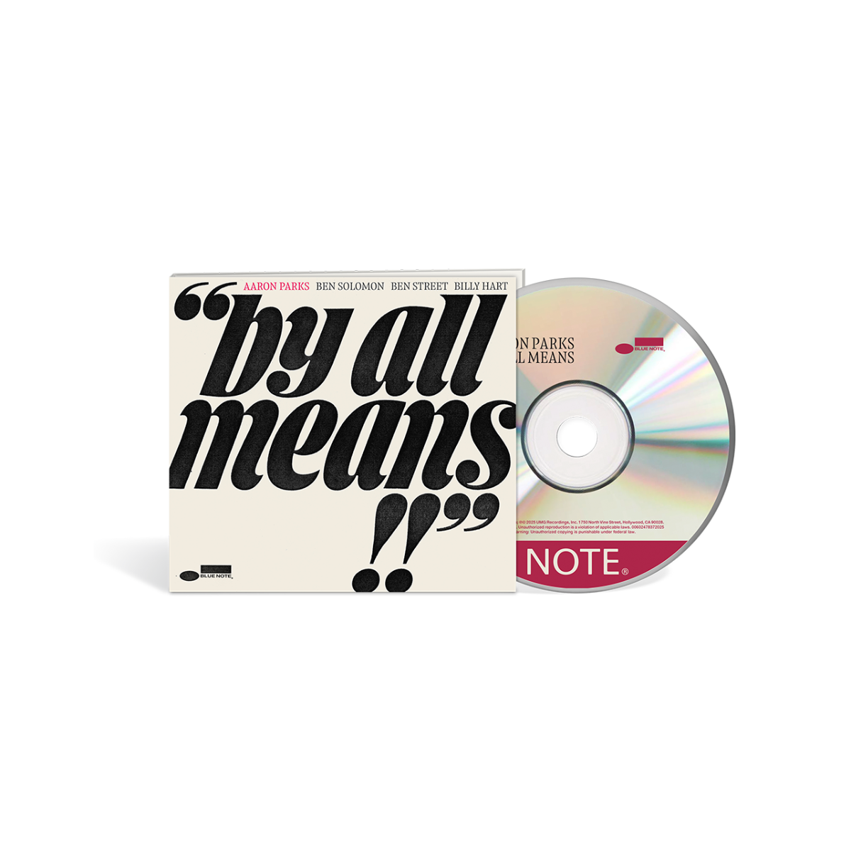 Aaron Parks - By All Means - CD