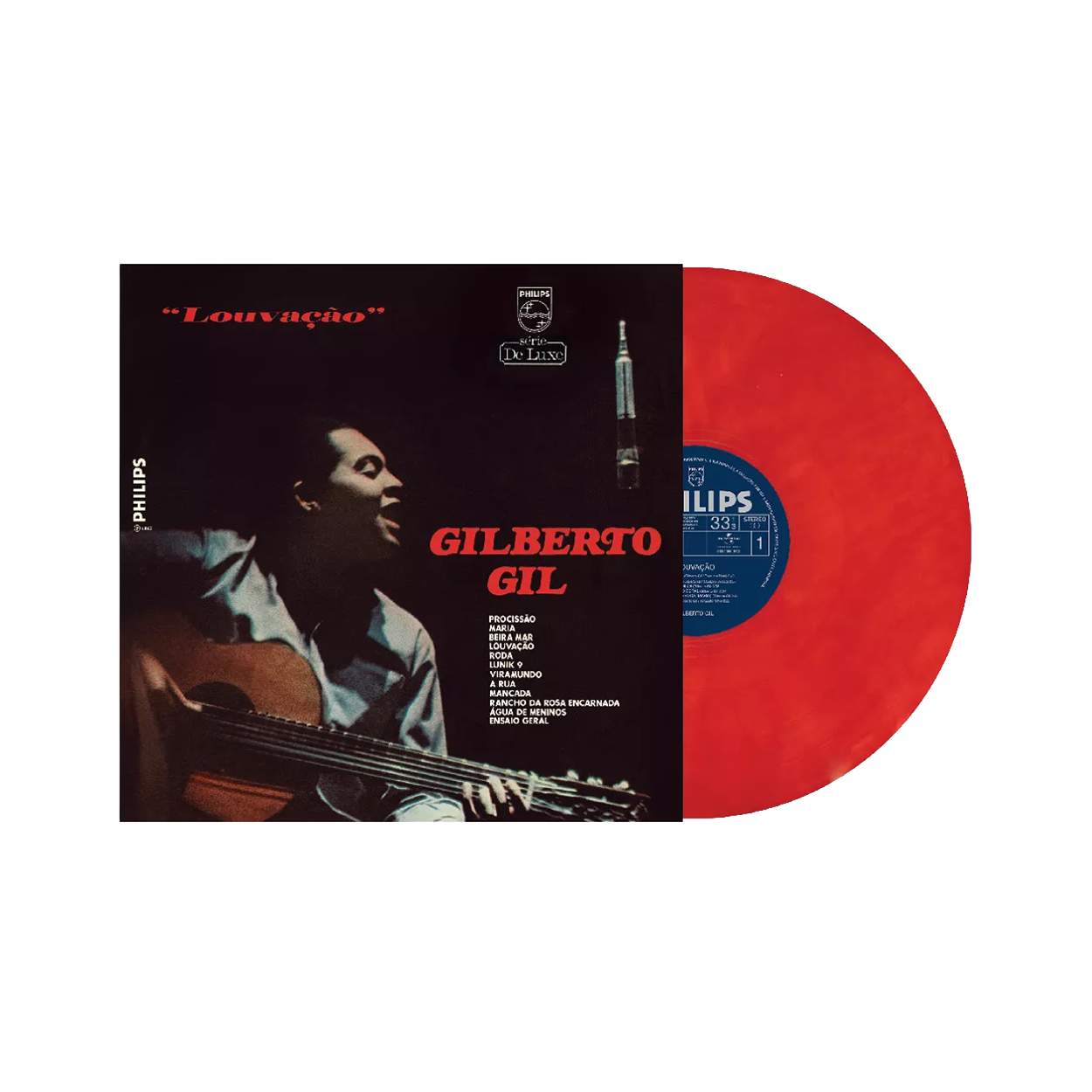 Gilberto Gil - Louvação (Brazil Vinyl Series): Red Vinyl LP