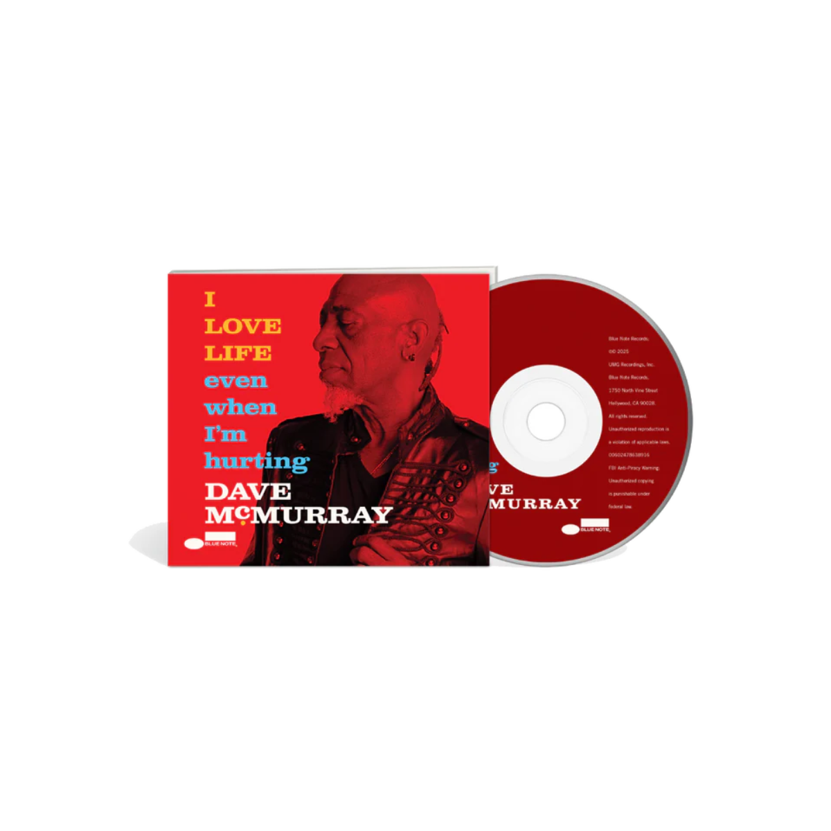 Dave McMurray - I LOVE LIFE even when I'm hurting - CD