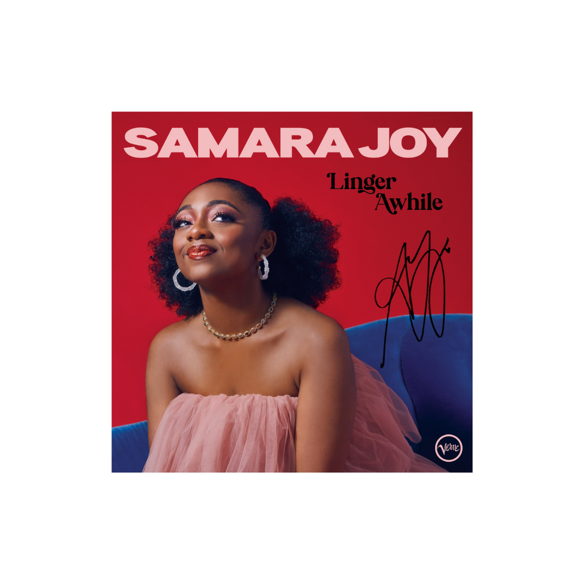 Samara Joy - Linger Awhile Signed Art card