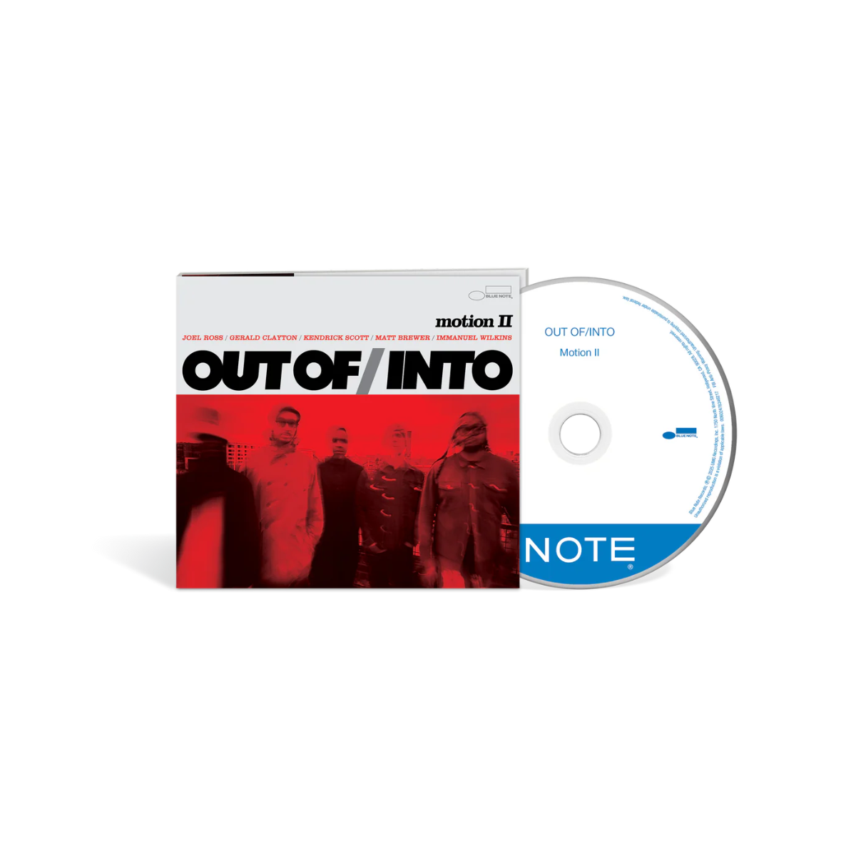 Out Of/Into, Gerald Clayton, Immanuel Wilkins, Joel Ross, Kendrick Scott, Matt Brewer - Motion II - CD