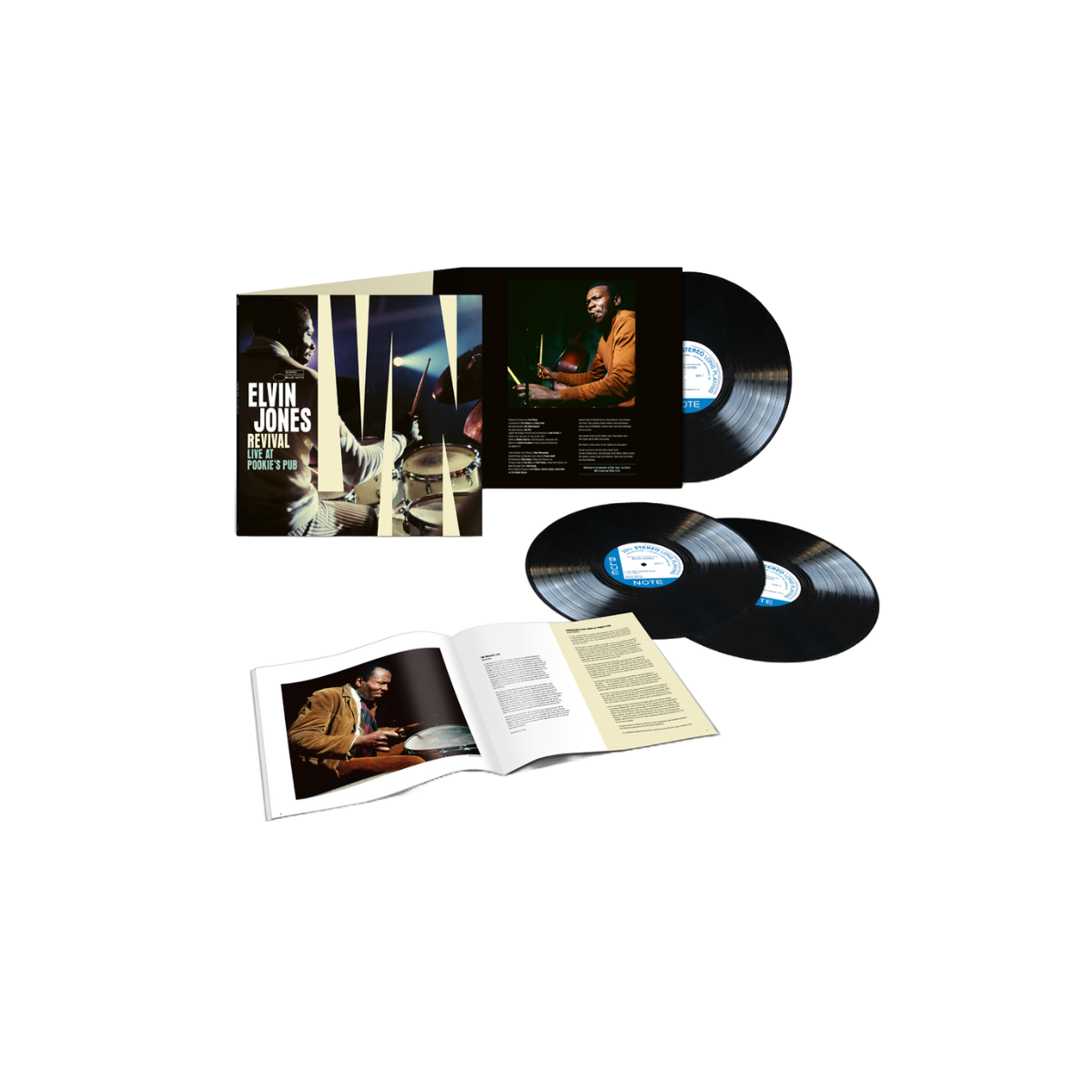 Elvin Jones, Richard Davis - Revival: Live at Pookie's Pub - 3LP