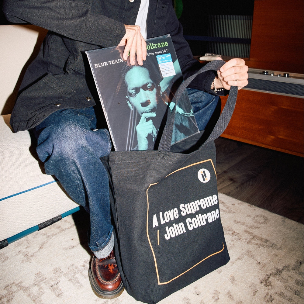 John Coltrane - A Love Supreme Tote Bag - Black